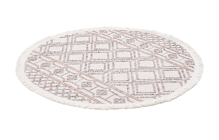 Dolce Vita Halı Bohem 389 Carop Modern Yuvarlak Halı