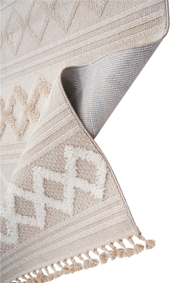 Dolce Vita Halı Jakarta 451 Ivory Beige Özel Ölçü İskandinav Halı