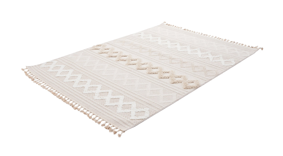 Dolce Vita Halı Jakarta 451 Ivory Beige Özel Ölçü İskandinav Halı