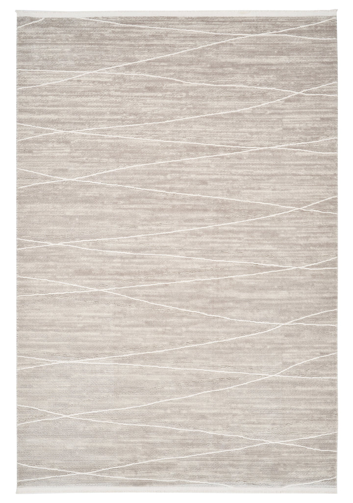 Dolce Vita Halı Monza 4207 Silver Stone Özel Ölçü Halı