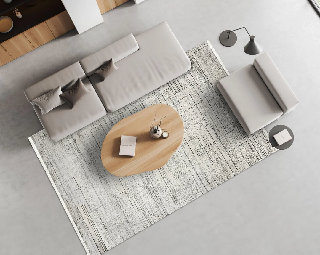 Dolce Vita Halı Destiny 8600 Grey Salon Halısı Özel Ölçü