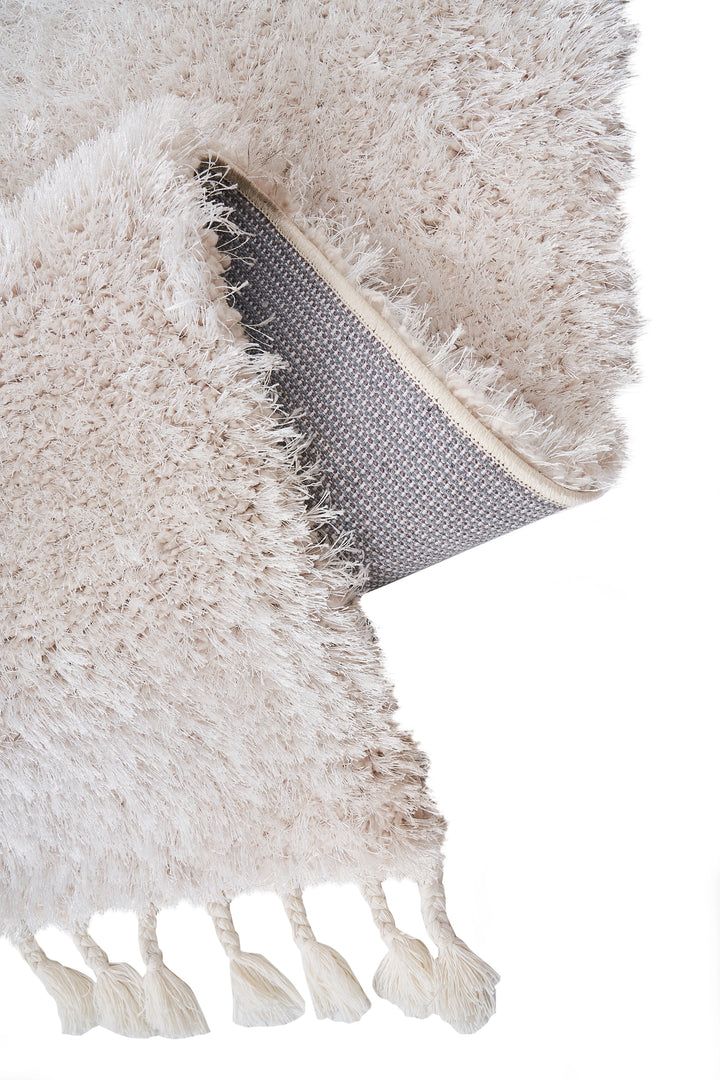 Dolce Vita Halı Puffy 283 White Peluş Halı