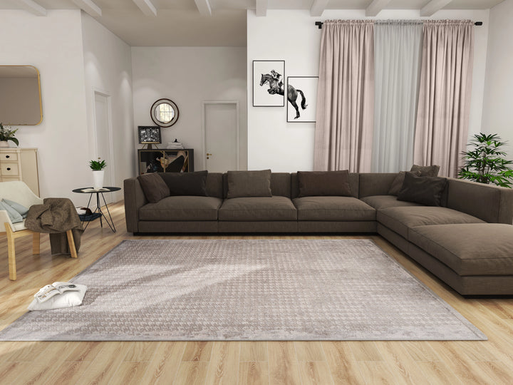 Dolce Vita Halı Quadro 3703 Gri