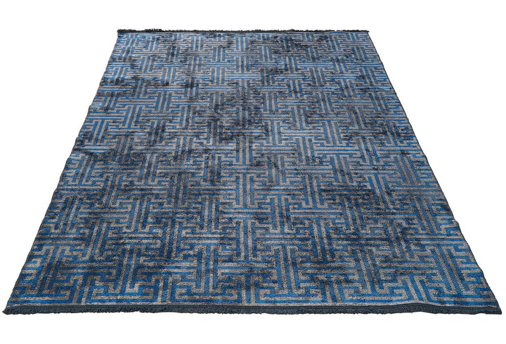 Dolce Vita Halı Teos 501 Navy Blue Şönil Kilim