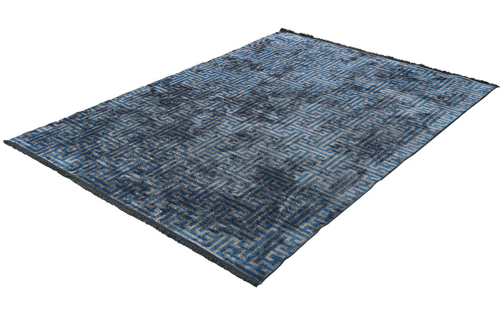Dolce Vita Halı Teos 501 Navy Blue Şönil Kilim