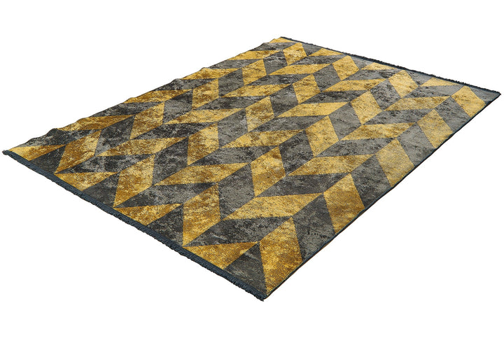 Dolce Vita Halı Teos 502 Gold Şönil Kilim